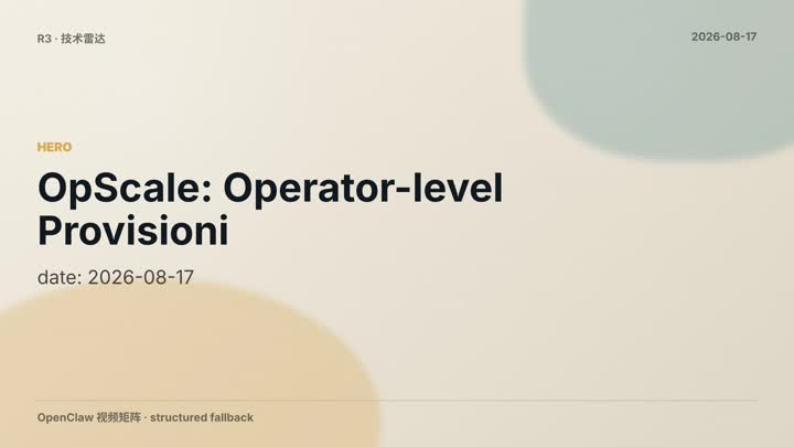 Opscale Operator Level Llm Autoscaling