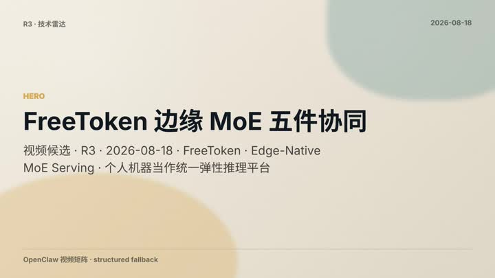 Freetoken Edge Native Moe Serving