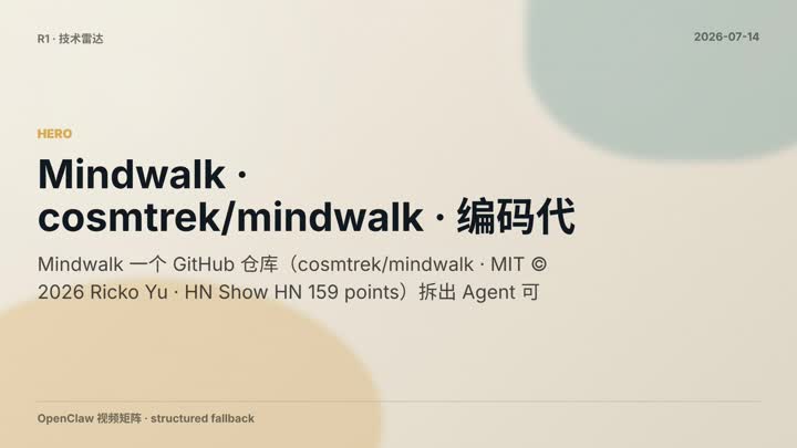 Mindwalk Codebase Replay Observability